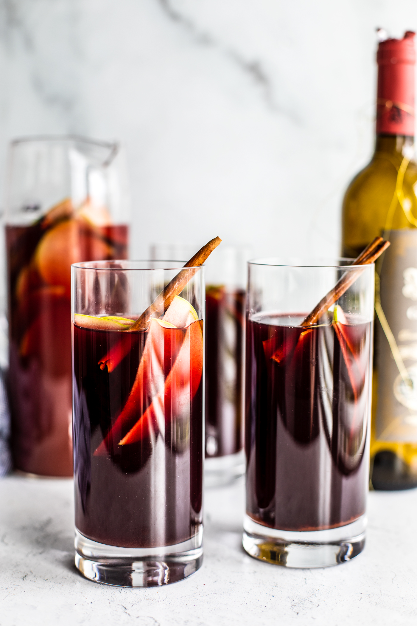 Caramel Apple Red Sangria - Killing Thyme