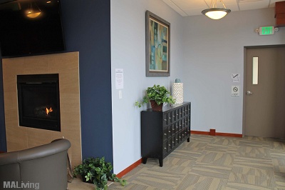 Watermark Lofts - Tastefully Decorated Lobby Area