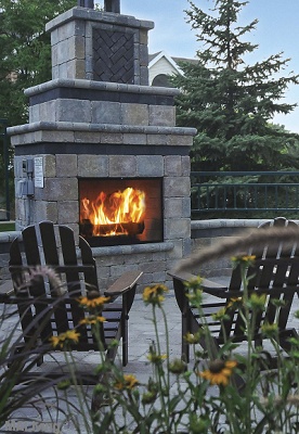 Province Hill - Outdoor Fireplace