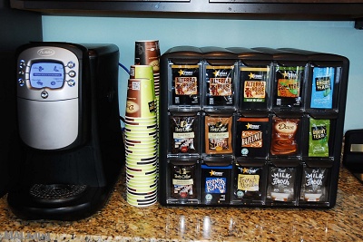 Veritas Village - Complimentary Coffee Bar to Start Your Mornings Off Right