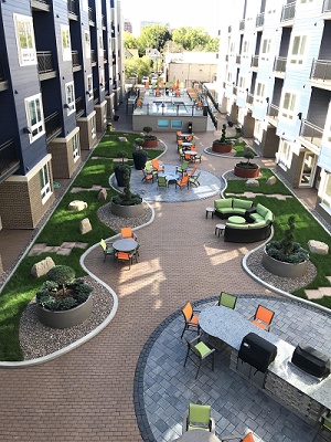 Veritas Village - Resort Style Courtyard