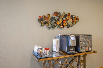 Hidden Creek Residences - Complimentary Coffee Bar to Start Your Mornings Off Right