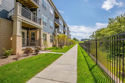 Hidden Creek Residences - Beautiful Back Yard Walkway